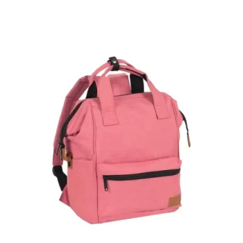 Rucsac Heaven – St. Louis Shopper, dimensiuni 24 x 20 x 31 cm, culoare roz New Rebels