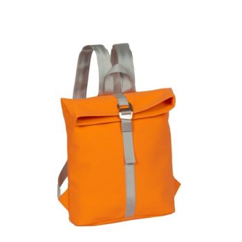 Rucsac Mart-Los Angeles Rolltop Mini, dimensiuni 27 x 8 x 33 cm, culoare portocaliu neon, New Rebels