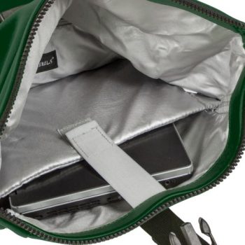 Rucsac Mart-New York Rolltop, dimensiuni 30 x 12 x 43 cm, culoare verde închis, New Rebels