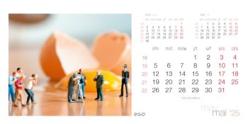 Calendar de birou “Miniaturi”, Colecția EGO, Arta Grafica