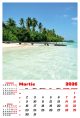 Calendar de perete 2026, Plaje, Darcom