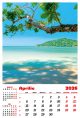 Calendar de perete 2026, Plaje, Darcom