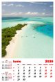 Calendar de perete 2026, Plaje, Darcom