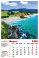 Calendar de perete 2026, Plaje, Darcom