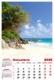 Calendar de perete 2026, Plaje, Darcom