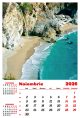 Calendar de perete 2026, Plaje, Darcom