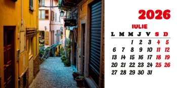 Calendar de birou 2026, Străzi, Darcom