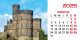 Calendar de birou 2025, Castele, Darcom