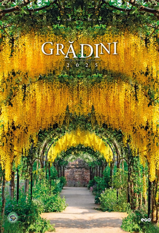 Calendar de perete 2026, ”Grădini”, Colecția EGO, Arta Grafica