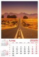 Calendar de perete 2025, Drumuri, Darcom