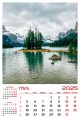 Calendar de perete 2025, Lacuri, Darcom