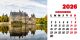 Calendar de birou 2026, Castele, Darcom