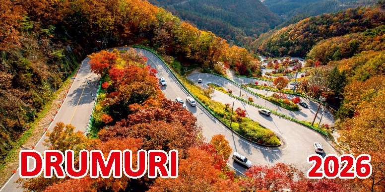 Calendar de birou 2026, Drumuri, Darcom