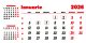 Calendar de birou 2026, Drumuri, Darcom