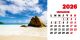 Calendar de birou 2026, Plaje, Darcom