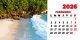 Calendar de birou 2026, Plaje, Darcom