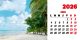 Calendar de birou 2026, Plaje, Darcom