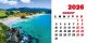Calendar de birou 2026, Plaje, Darcom
