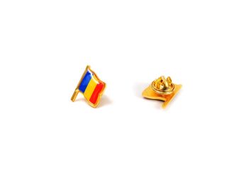 Insignă pin steag România, Arhi Design