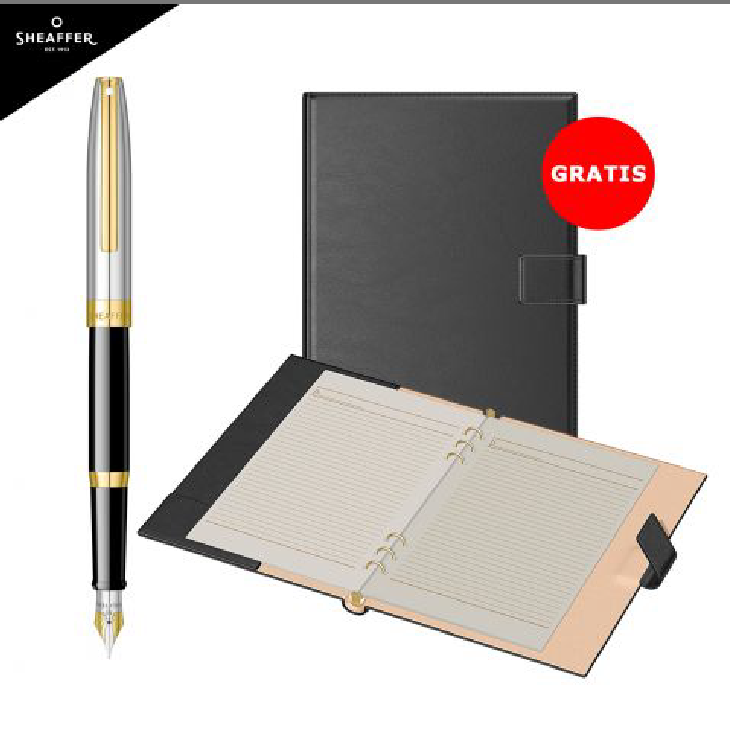 Set stilou Sagaris și cadou Organizer A4 Novaskin, Sheaffer