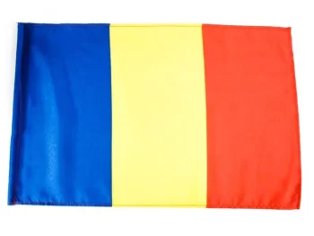 Steag tricolor România, material textil, 120 x 80 cm, Arhi Design