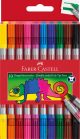 Set 10 carioci cu 2 capete set 10 culori, Faber-Castell