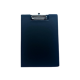 Clipboard dublu A4, plastifiat PP, negru, Optima