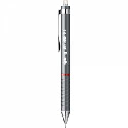 Creion mecanic 0.5 mm, model Tikky Retro, culoare gri metalic, Rotring