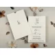 Invitație nuntă dreptunghiulară crem simplu 96934 Elite