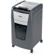 Distrugător documente automat REXEL Optimum 300M, P5, micro-cut, 300 coli, cos 60 l, negru-gri