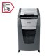 Distrugător documente automat REXEL Optimum 300M, P5, micro-cut, 300 coli, cos 60 l, negru-gri