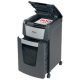 Distrugător documente automat REXEL Optimum 300X, P4, cross-cut, 300 coli, cos 60 l, negru-gri