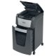 Distrugător documente automat REXEL Optimum 300X, P4, cross-cut, 300 coli, cos 60 l, negru-gri