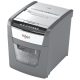 Distrugător documente automat REXEL Optimum 50X, P4, cross-cut (confeti), 50 coli, cos 20 l, negru-gri