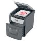 Distrugător documente automat REXEL Optimum 50X, P4, cross-cut (confeti), 50 coli, cos 20 l, negru-gri