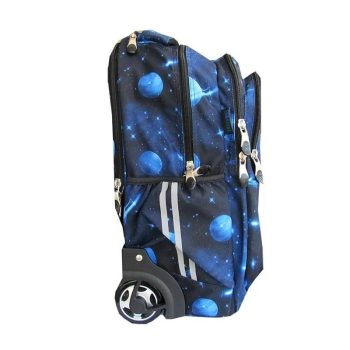Troler rucsac, roți silicon, impermeabil, Planets St.Right