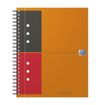Agendă organizator 80 file, 90 g/mp, Oxford International Notebook