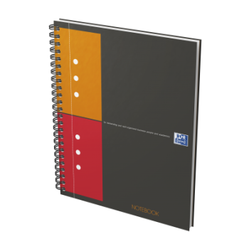 Agendă organizator 80 file, 90 g/mp, Oxford International Notebook