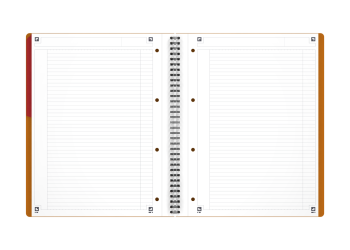 Agendă organizator A4+, 80 file, 90 g/mp, Oxford Internațional Active Book