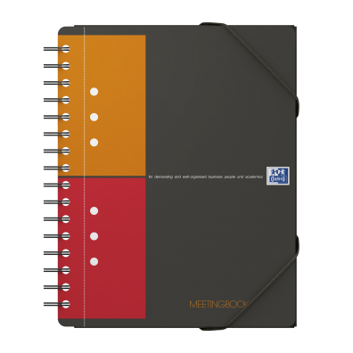 Agendă organizator 80 file, 90 g/mp, Oxford Meeting Book