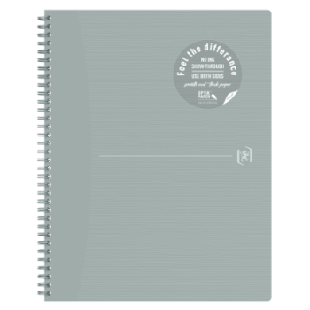 Caiet A4+, 70 file, hârtie premium Optik® 90 g/mp, scribzee, Origins, Oxford