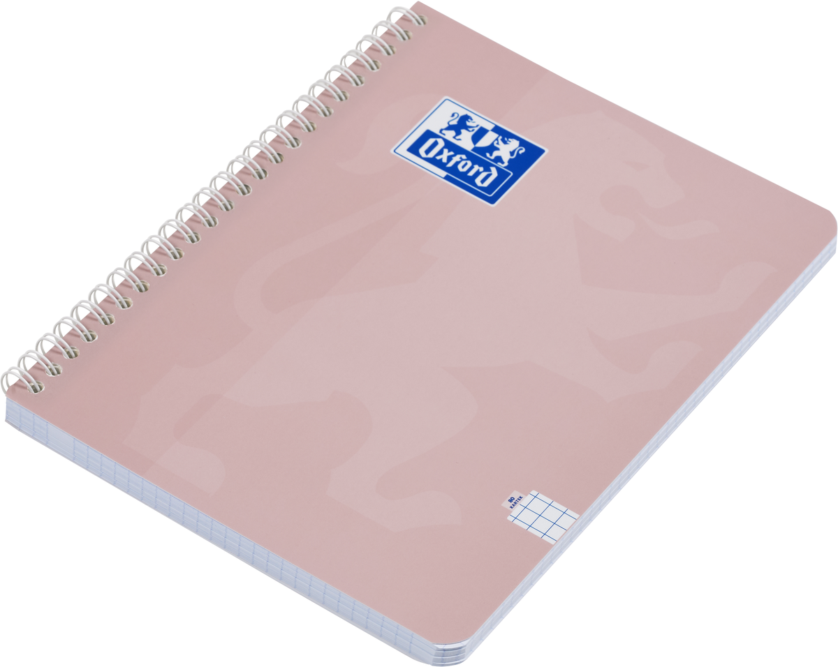 Caiet A4+, 80 file, hârtie premium Optik® 90 g/mp, scribzee, Touch Pastel, Oxford