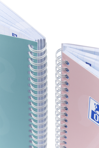 Caiet A4+, 80 file, hârtie premium Optik® 90 g/mp, scribzee, Touch Pastel, Oxford