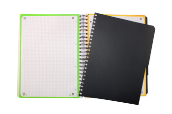 Caiet organizator A4, 120 file, 90 g/mp, scribzee, Oxford Europeanbook Students
