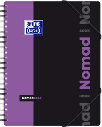 Caiet organizator A4, 80 file, 90 g/mp, scribzee, Oxford Students Nomadbook