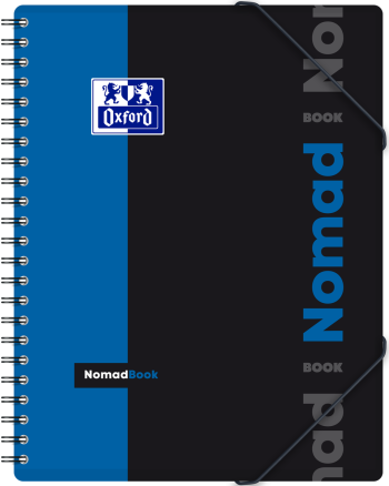 Caiet organizator A4, 80 file, 90 g/mp, scribzee, Oxford Students Nomadbook