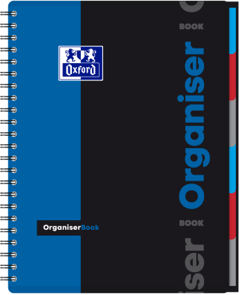 Caiet organizator A4, 80 file, 90 g/mp, scribzee, Oxford Students Organiser