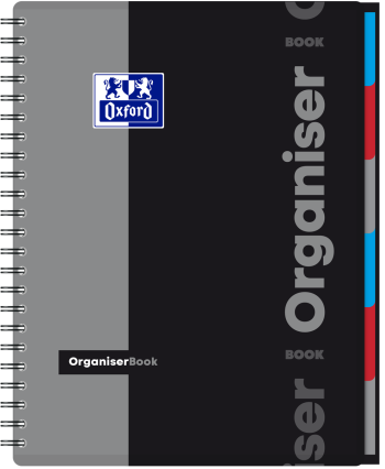 Caiet organizator A4, 80 file, 90 g/mp, scribzee, Oxford Students Organiser