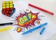 Carioci, set 10 culori grip, Faber-Castell