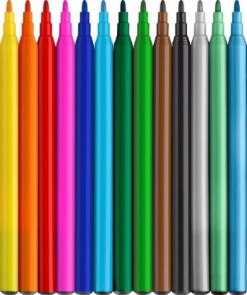 Carioci, set 10 + 3 culori, Dinozauri, Faber-Castell